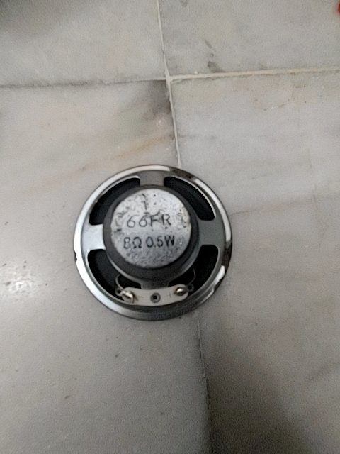 3 inch 8 ohm 0.5w speaker