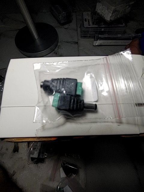DC male female adapter set 2.1mm