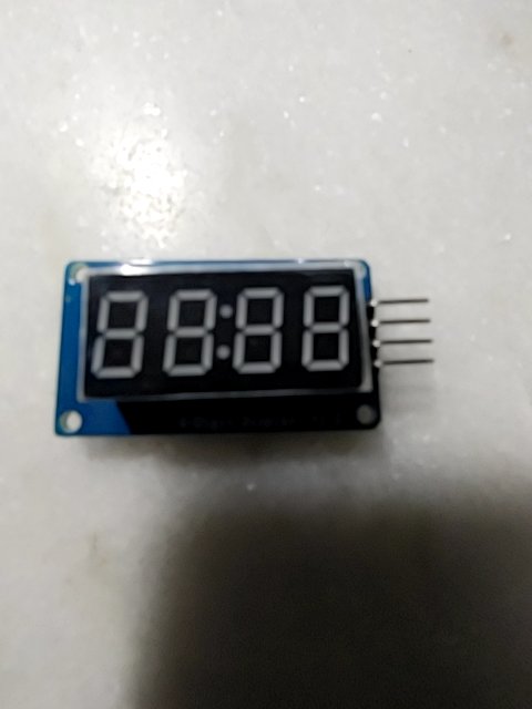 TM1637 4 digit display