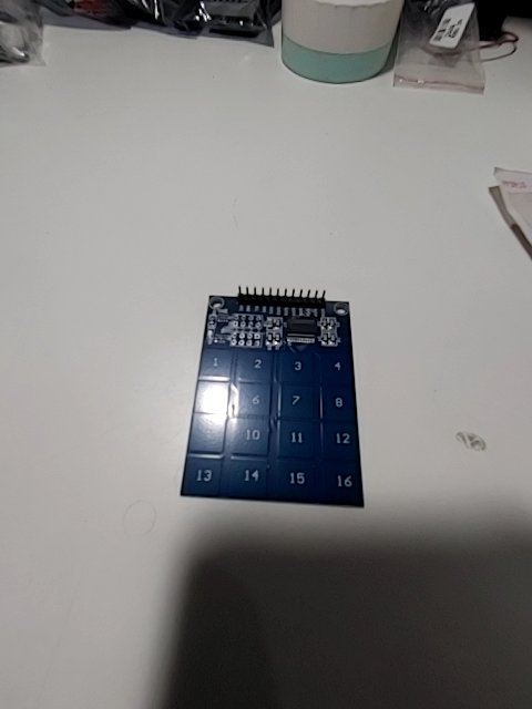 TTP229 capacitive 16 keypad